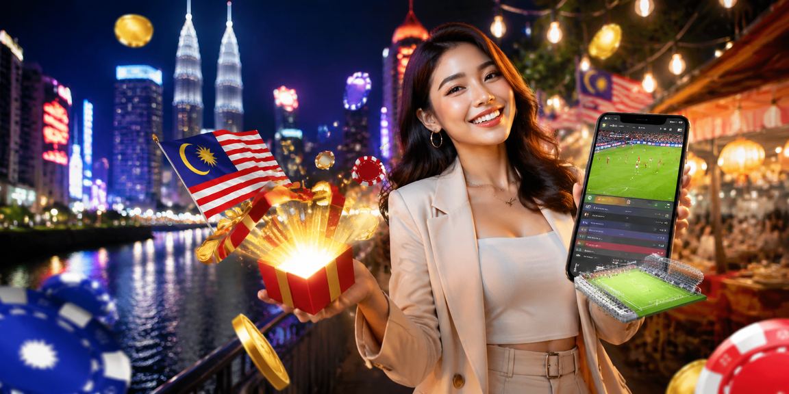 Paparan pertaruhan sukan maya dalam talian di Kuala Lumpur dengan antara muka mudah alih